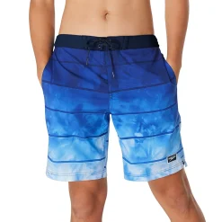 Swim Trunks & Boardshorts-Speedo Strake Tie Dye Bondi Basin Boardshort 20" Turkish Sea Blue