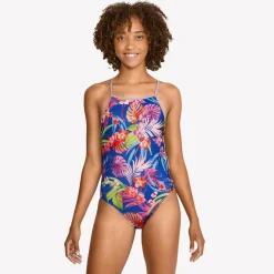 Fitness|Training-Speedo The One Printed One Piece Blue Floral