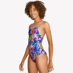 Fitness|Training-Speedo The One Printed One Piece Blue Floral