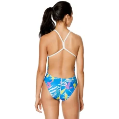 Fitness|Training-Speedo The One Printed One Piece Bright Blue