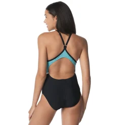 Fitness|One Pieces-Speedo Thin Strap Quantum Fusion One Piece Black