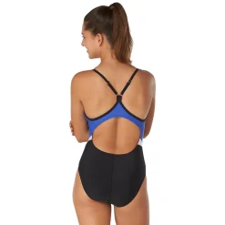 Fitness|One Pieces-Speedo Thin Strap Quantum Fusion One Piece Black