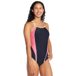 Fitness|One Pieces-Speedo Thin Strap Quantum One Piece Black