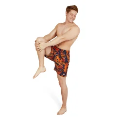 Swim Trunks & Boardshorts-Speedo Traveler Palm Redondo Edge Volley 18