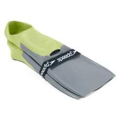 Fins|Training Aids-Speedo Trialon Rubber Swim Fins Black