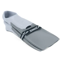 Fins|Training Aids-Speedo Trialon Rubber Swim Fins Black