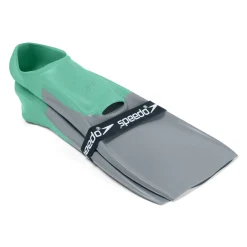 Fins|Training Aids-Speedo Trialon Rubber Swim Fins Black