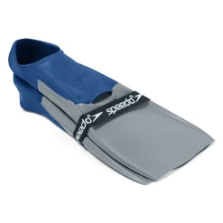 Fins|Training Aids-Speedo Trialon Rubber Swim Fins Black