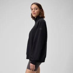 Teamwear-Speedo Unisex 1/4 Zip Fleece Pullover Pitch Black