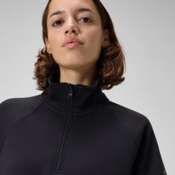 Teamwear-Speedo Unisex 1/4 Zip Fleece Pullover Pitch Black