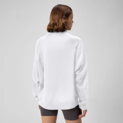 Teamwear-Speedo Unisex 1/4 Zip Fleece Pullover Snow White