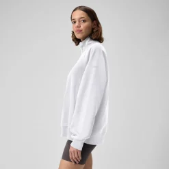 Teamwear-Speedo Unisex 1/4 Zip Fleece Pullover Snow White