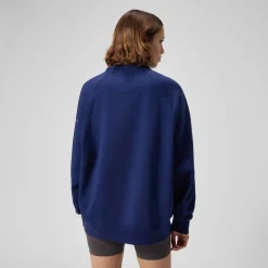 Teamwear-Speedo Unisex 1/4 Zip Fleece Pullover Oxford Navy Blue