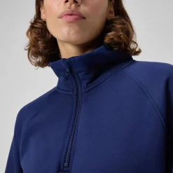Teamwear-Speedo Unisex 1/4 Zip Fleece Pullover Oxford Navy Blue