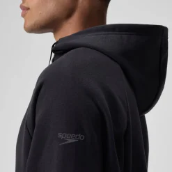 Teamwear|Teamwear-Speedo Unisex Fleece Hoodie Midnight Black