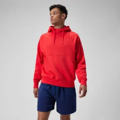 Teamwear|Teamwear-Speedo Unisex Fleece Hoodie Imperial Red