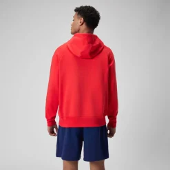 Teamwear|Teamwear-Speedo Unisex Fleece Hoodie Imperial Red