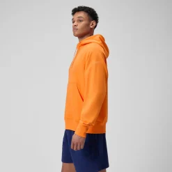 Teamwear|Teamwear-Speedo Unisex Fleece Hoodie Deep Saffron