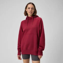 Teamwear|Teamwear-Speedo Unisex Fleece Hoodie Burgundy
