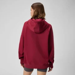 Teamwear|Teamwear-Speedo Unisex Fleece Hoodie Burgundy