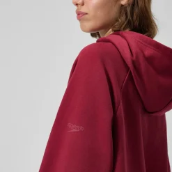 Teamwear|Teamwear-Speedo Unisex Fleece Hoodie Burgundy