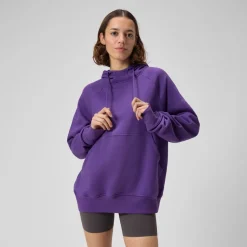 Teamwear|Teamwear-Speedo Unisex Fleece Hoodie Vivid Purple