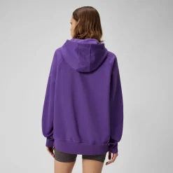 Teamwear|Teamwear-Speedo Unisex Fleece Hoodie Vivid Purple