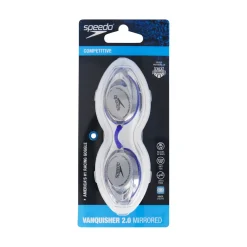 Racing-Speedo Vanquisher 2.0 Mirrored Goggle Blue