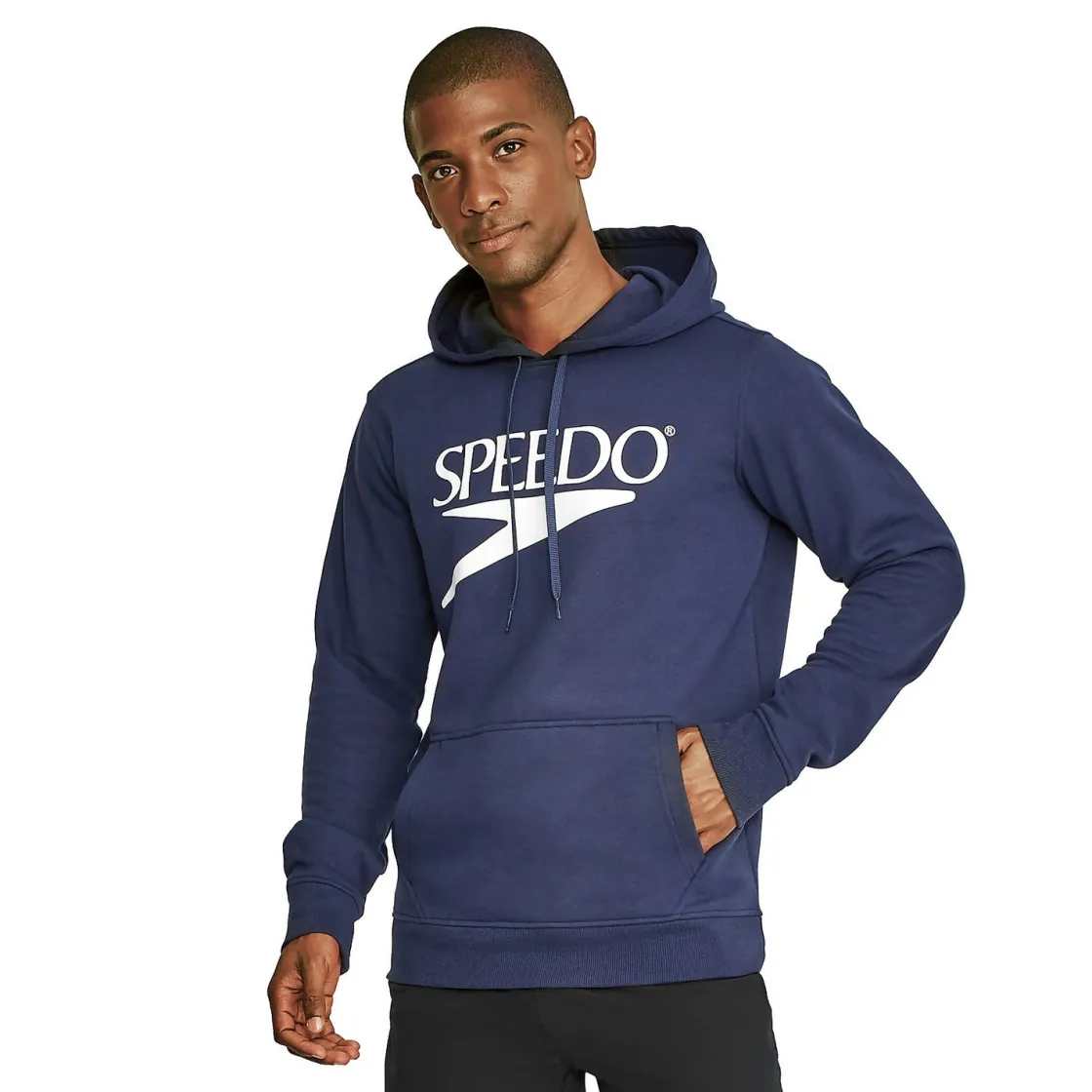 Teamwear-Speedo Vintage Advantage Fleece Hoodie Navy