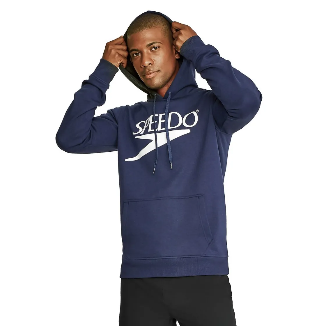 Teamwear-Speedo Vintage Advantage Fleece Hoodie Navy