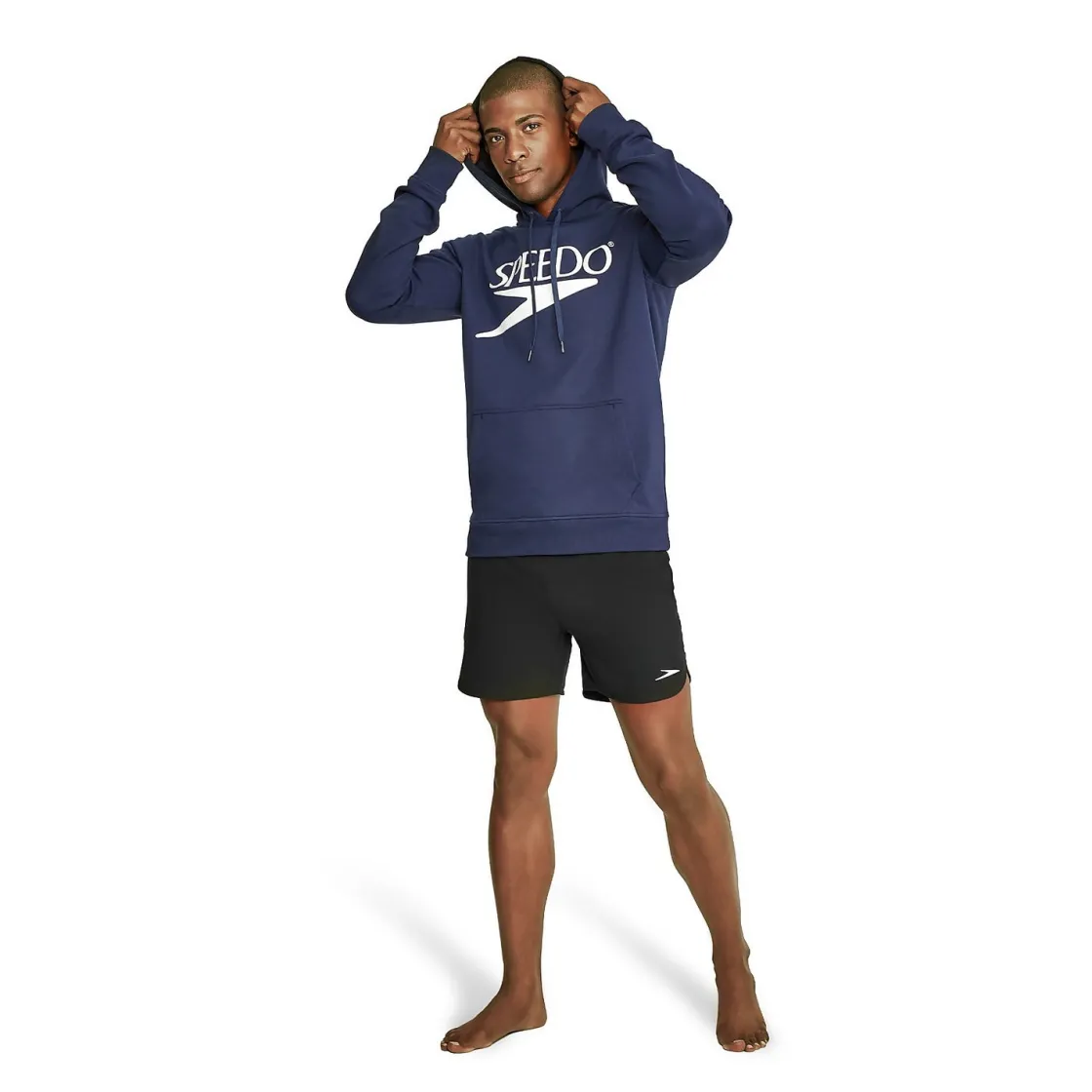 Teamwear-Speedo Vintage Advantage Fleece Hoodie Navy