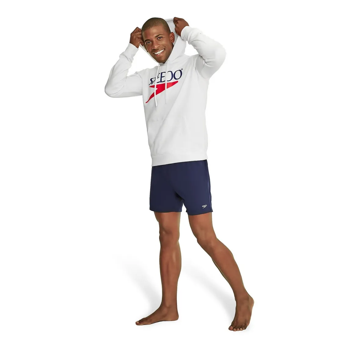 Teamwear-Speedo Vintage Advantage Fleece Hoodie Lime