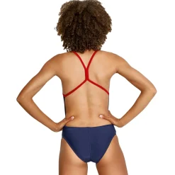 Fitness|Training-Speedo Vintage Splice One Back One Piece Peacoat