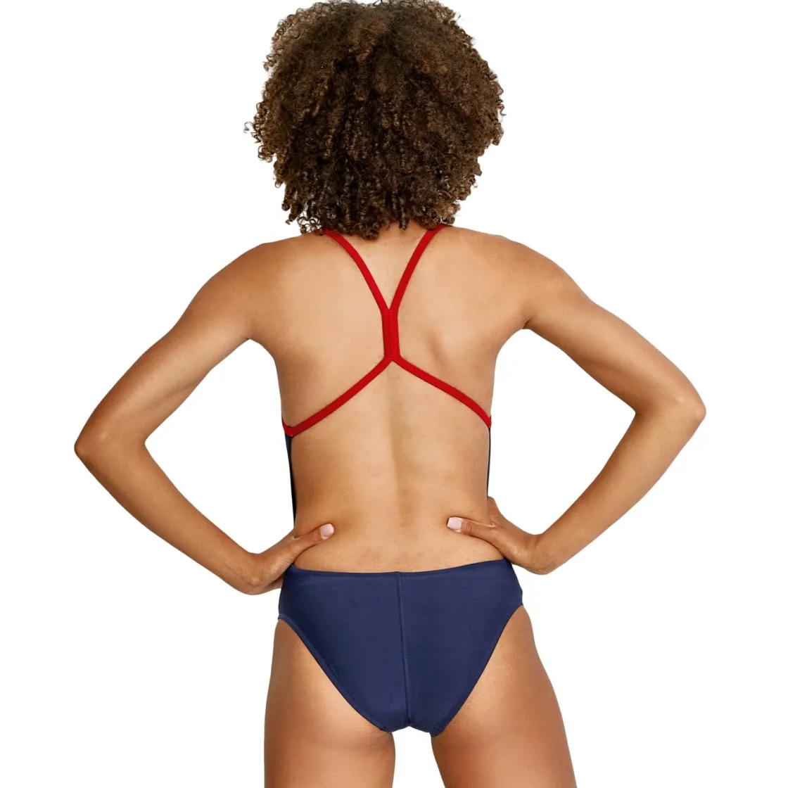 Fitness|Training-Speedo Vintage Splice One Back One Piece Peacoat