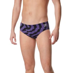 Briefs-Speedo Vortex Maze Brief Speedo Purple