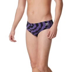 Briefs-Speedo Vortex Maze Brief Speedo Purple