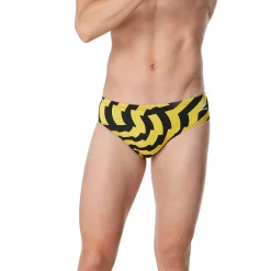 Briefs-Speedo Vortex Maze Brief Speedo Yellow