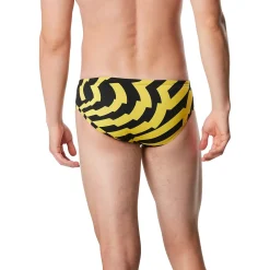 Briefs-Speedo Vortex Maze Brief Speedo Yellow