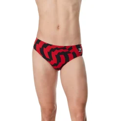 Briefs-Speedo Vortex Maze Brief Speedo Red