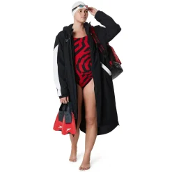 Racing|One Pieces-Speedo Vortex Maze One Back One Piece Speedo Red