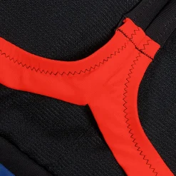 Two Pieces-Speedo Women's Colourblock Bikini Top Black Orange Blue
