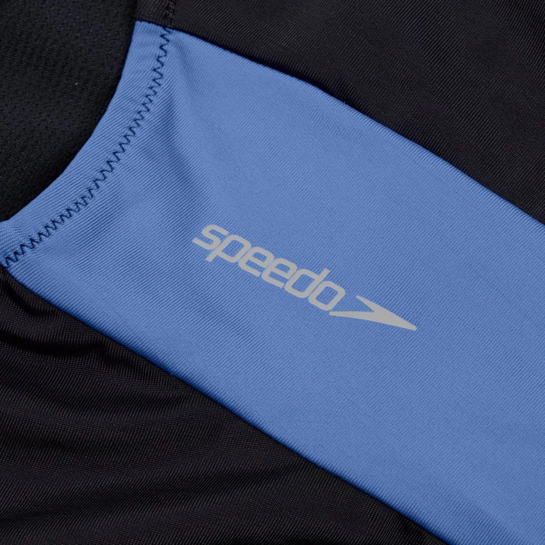 Fitness|One Pieces-Speedo Women's Colourblock Zip Swimsuit