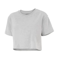 Teamwear-Speedo Women's Crop Tee Grey