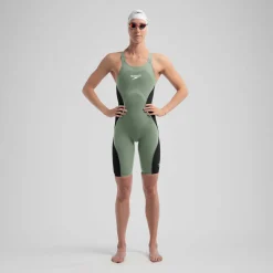 Tech Suits-Speedo Women's Fastskin LZR Pure Intent 2.0 Closed Back Kneeskin