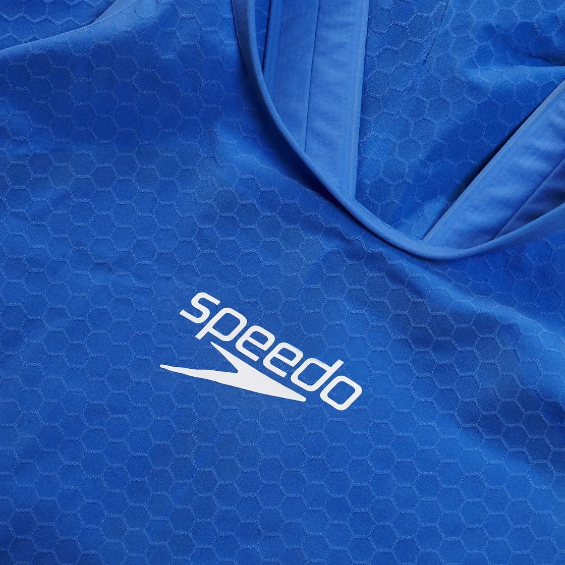 Tech Suits-Speedo Women's Fastskin LZR Pure Intent 2.0 Openback Kneeskin - Fina Approved Blue/Iridescent