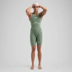 Tech Suits-Speedo Women's Fastskin LZR Pure Valor 2.0 Openback Kneeskin