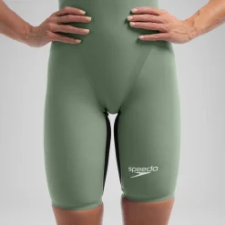 Tech Suits-Speedo Women's Fastskin LZR Pure Valor 2.0 Openback Kneeskin