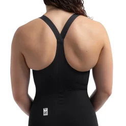 Tech Suits-Speedo Women's Fastskin LZR Pure Valor 2.0 Closedback Kneeskin - Fina Approved Black