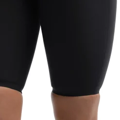 Tech Suits-Speedo Women's Fastskin LZR Pure Valor 2.0 Openback Kneeskin - Fina Approved Black