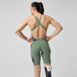 Tech Suits-Speedo Women's Fastskin LZR Pure Intent 2.0 Open Back Kneeskin